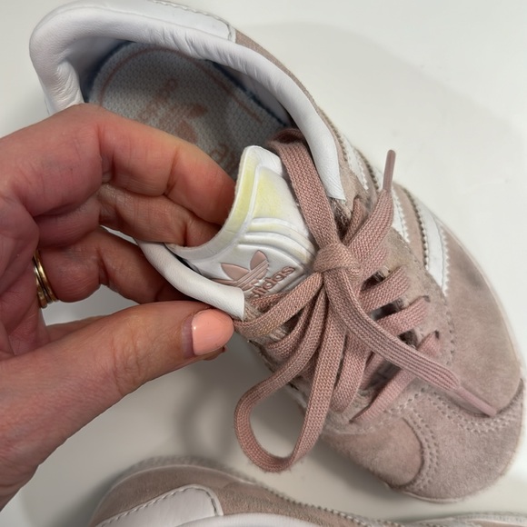 Pink Adidas Gazelles (11K) Ortholite - Picture 4 of 5